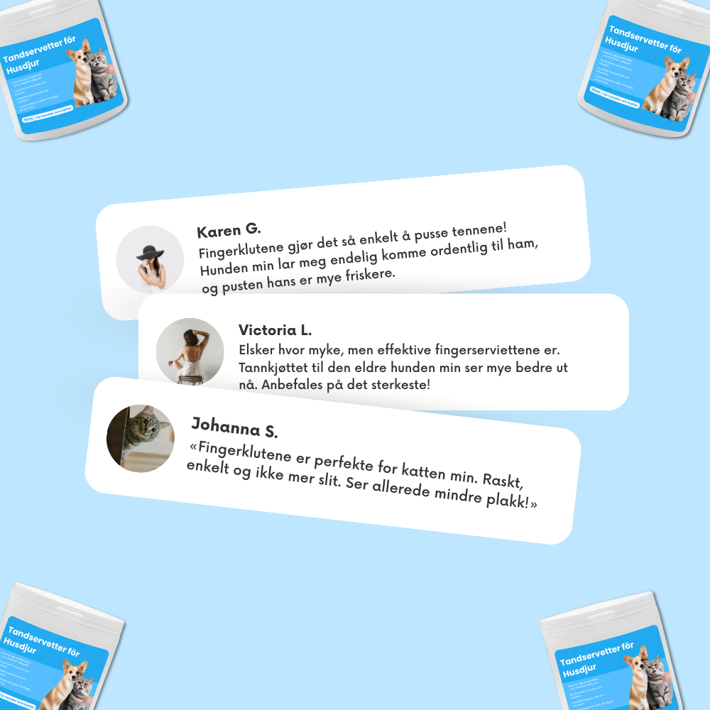 Fingerkluter for kjæledyr